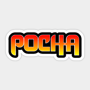 POCHA Sticker